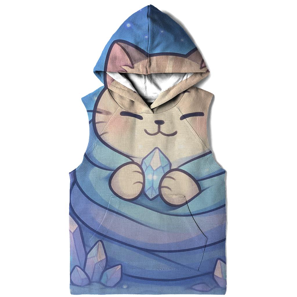 Crystal Cave Cozy Blanket Cat custom hoodies