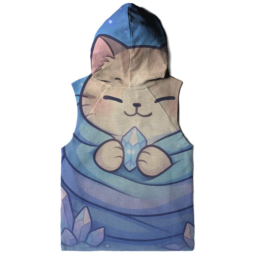 Crystal Cave Cozy Blanket Cat custom hoodies
