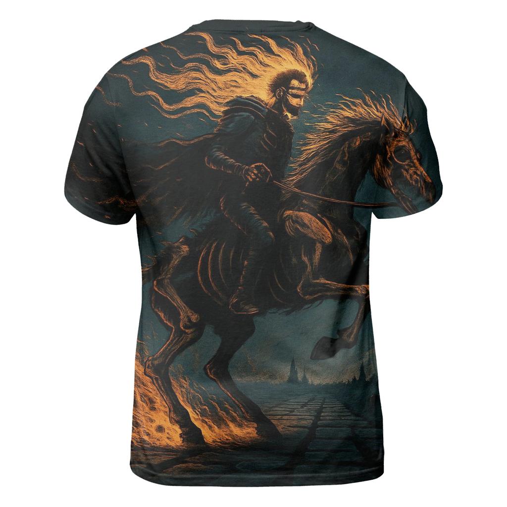 Spectral Rider Of The Ash Road designer pattern shirts