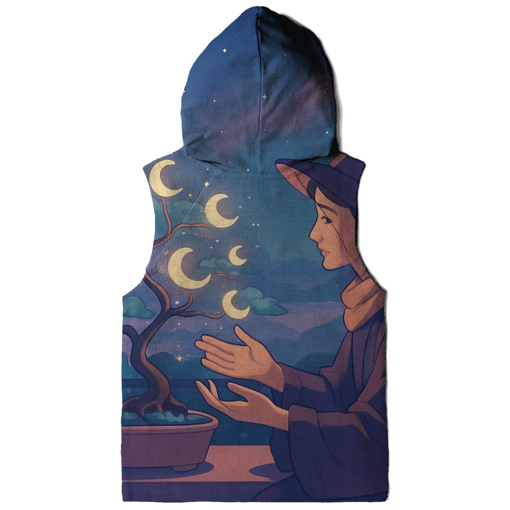 Garden Of Orbiting Lantern Moons graphic hoodies