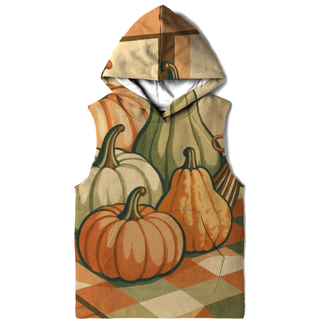 Market Day Pumpkin Quilt Still Life hoodies fashion