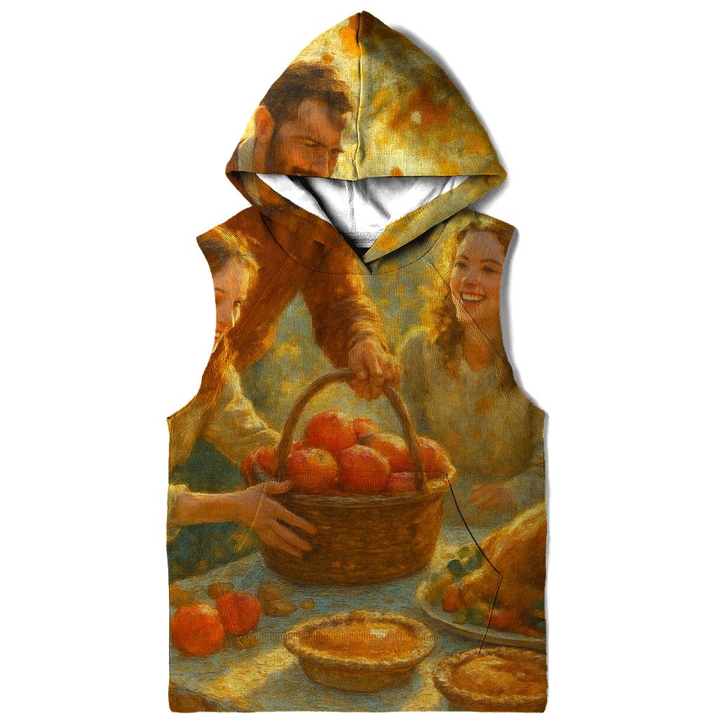 Golden Orchard Gratitude Gathering graphic hoodies