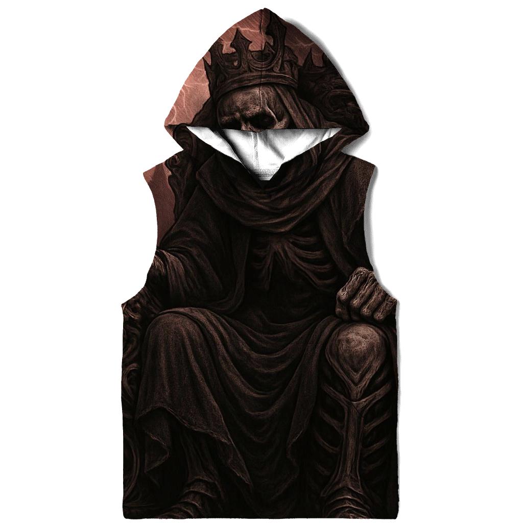 Raven Throne Of The Bone King premium hoodies
