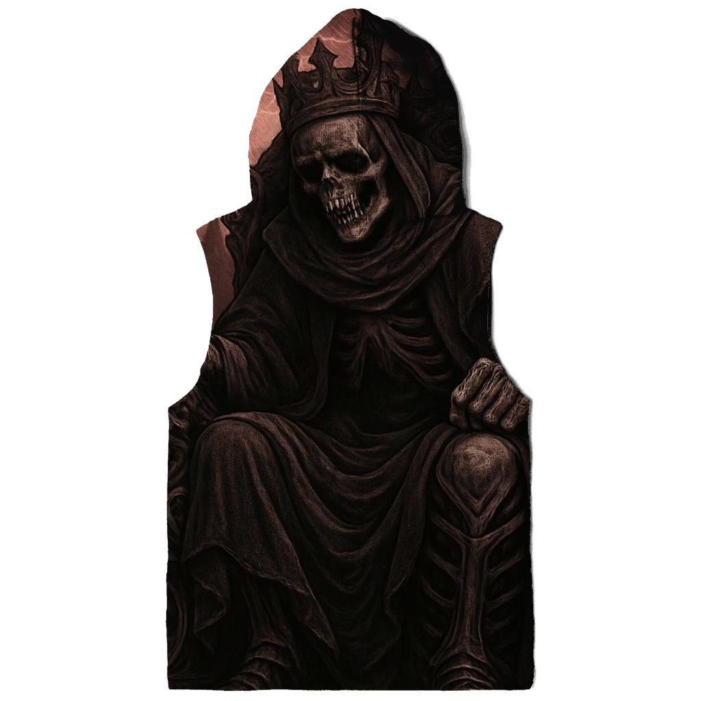 Raven Throne Of The Bone King premium hoodies
