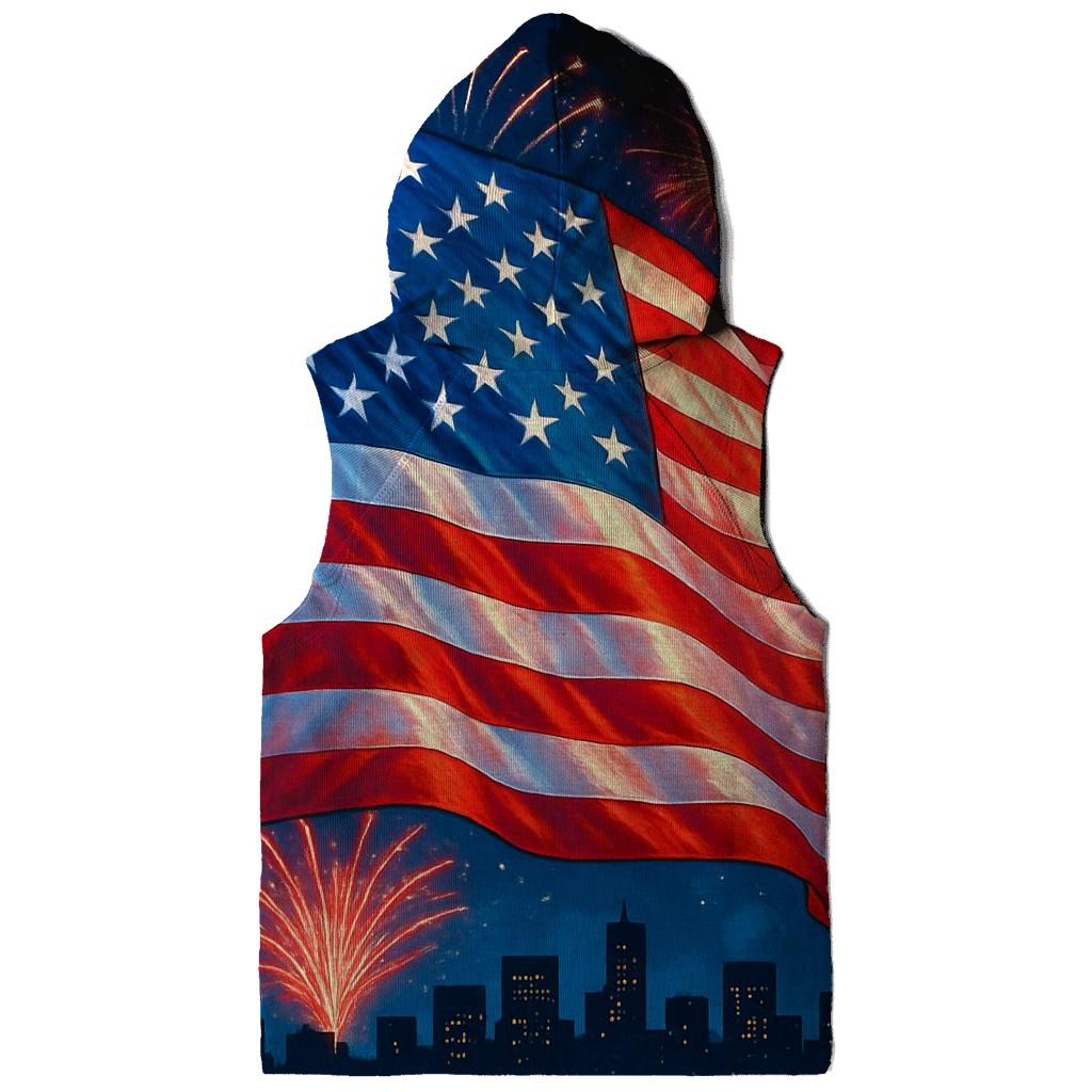 Firework Skyline Flagburst hoodie trends