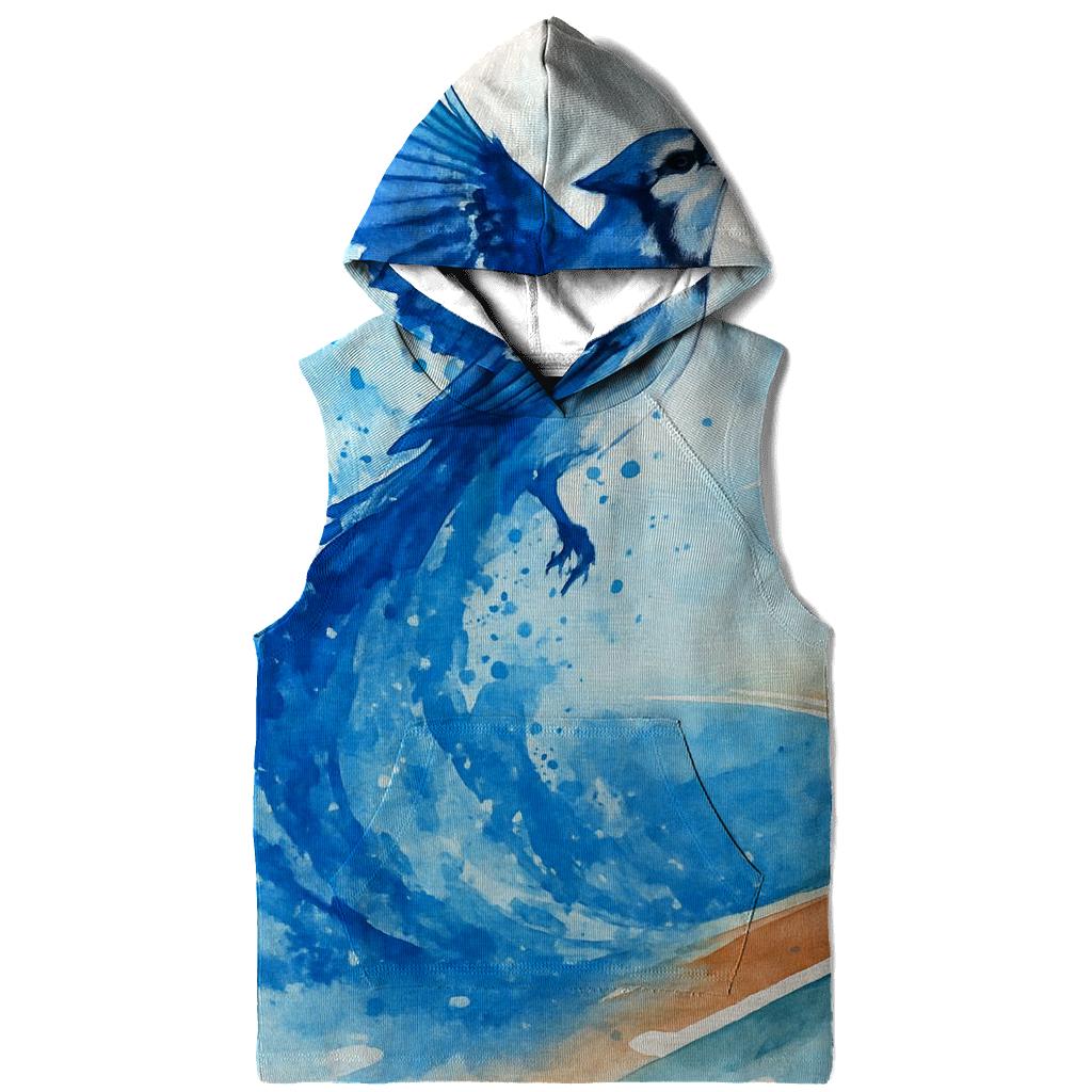 Watercolor Rally Wash, Blue Jays Surge embroidered hoodies