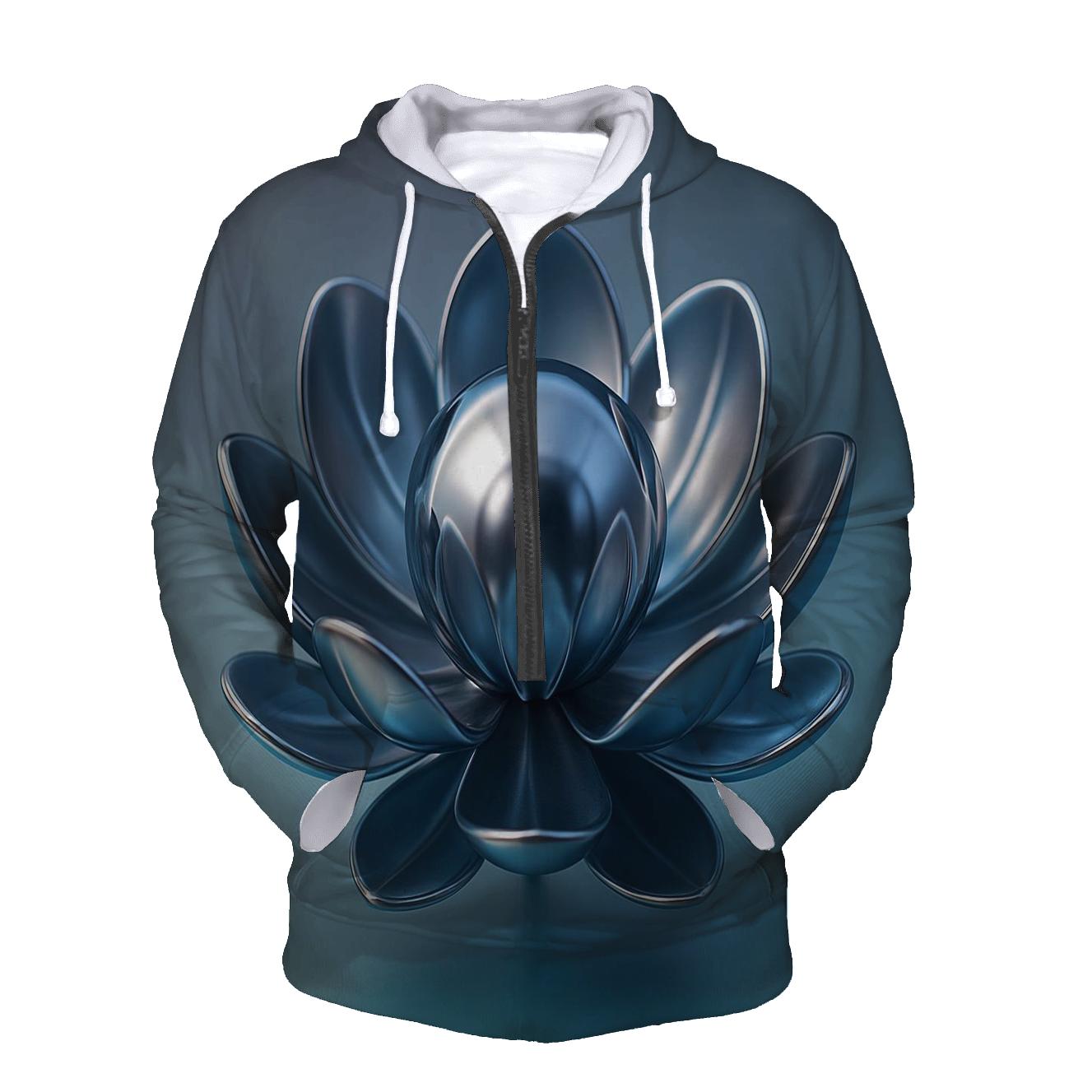 Chrome Petal Mirage graphic hoodies