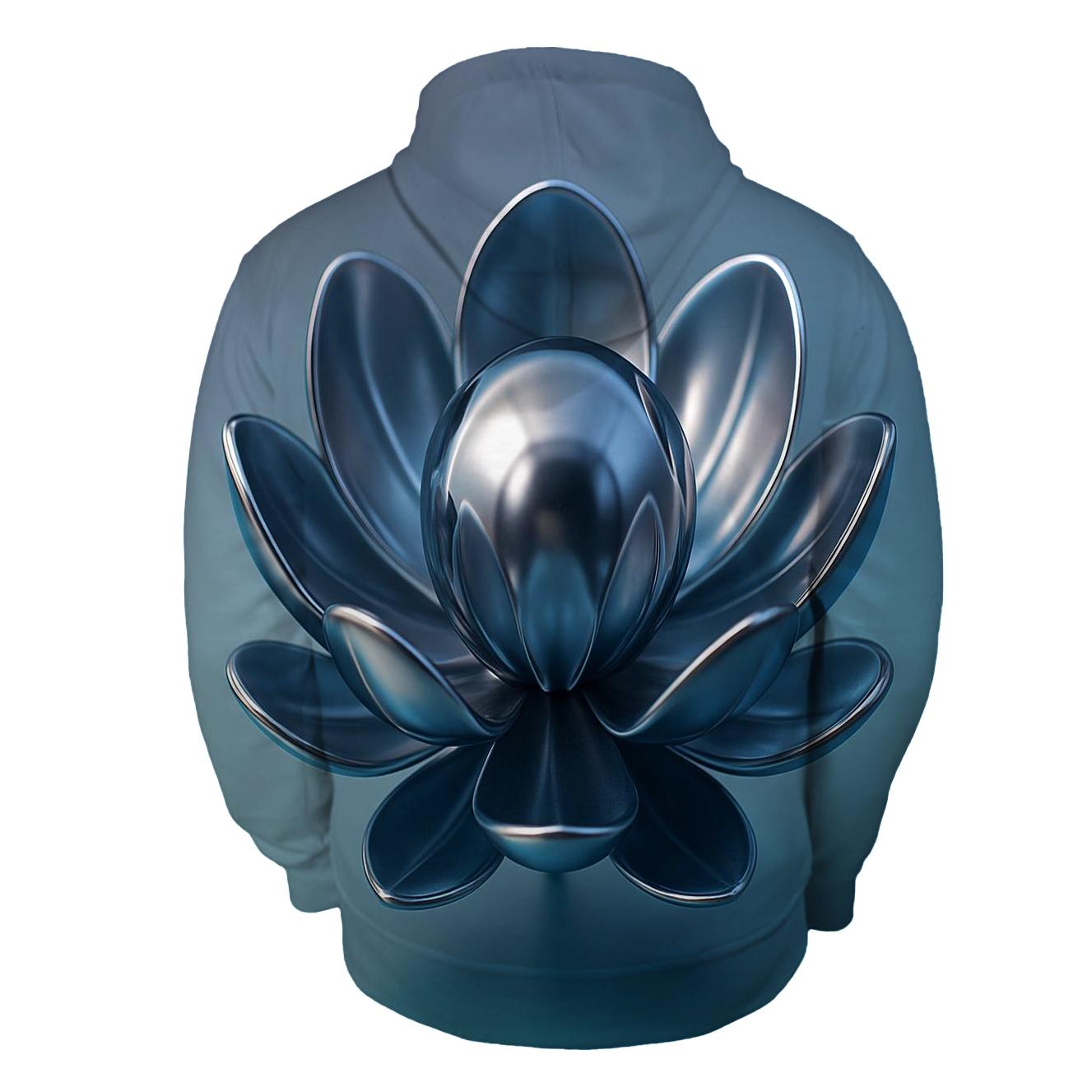 Chrome Petal Mirage graphic hoodies