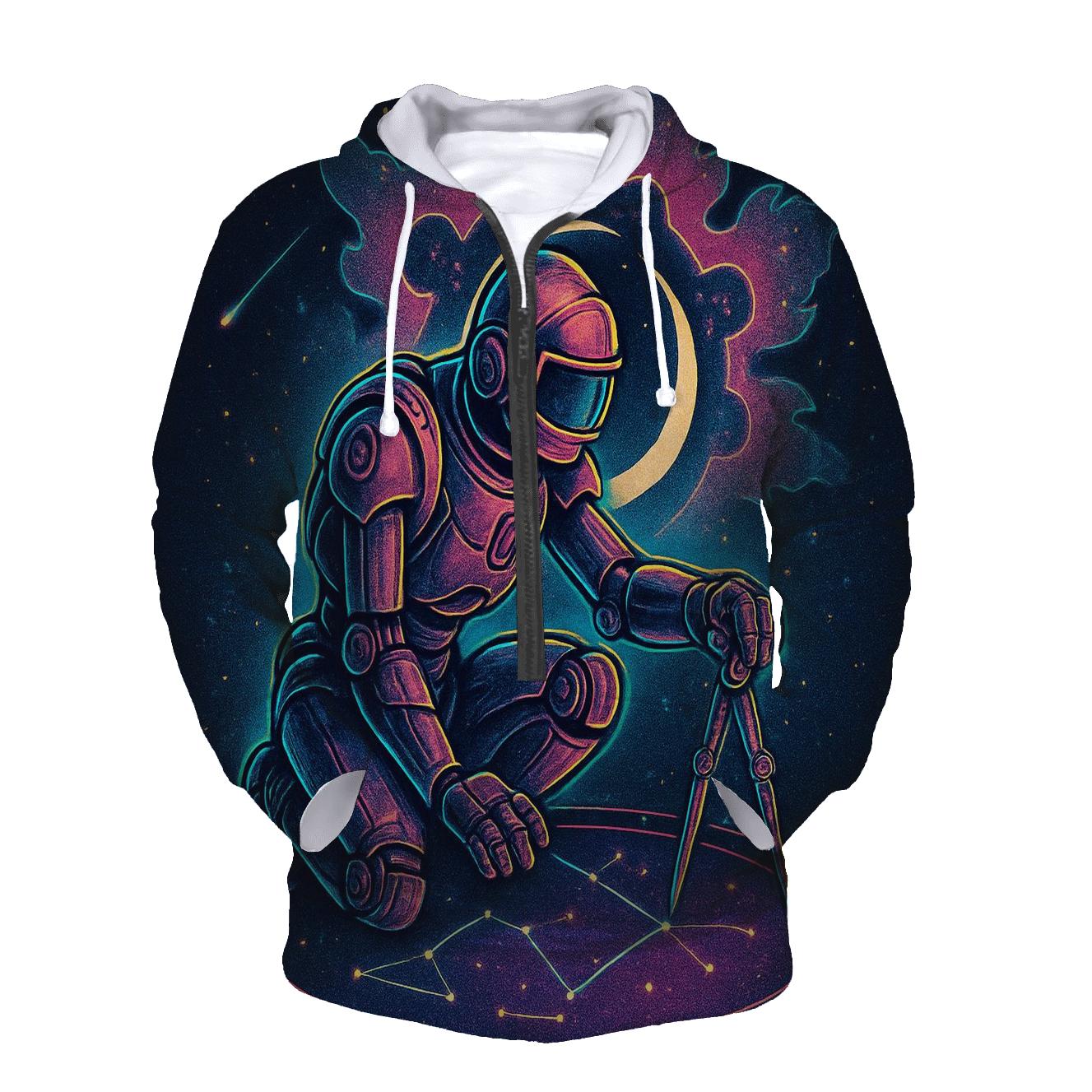 Clockwork Nebula Cartographer hoodie designs
