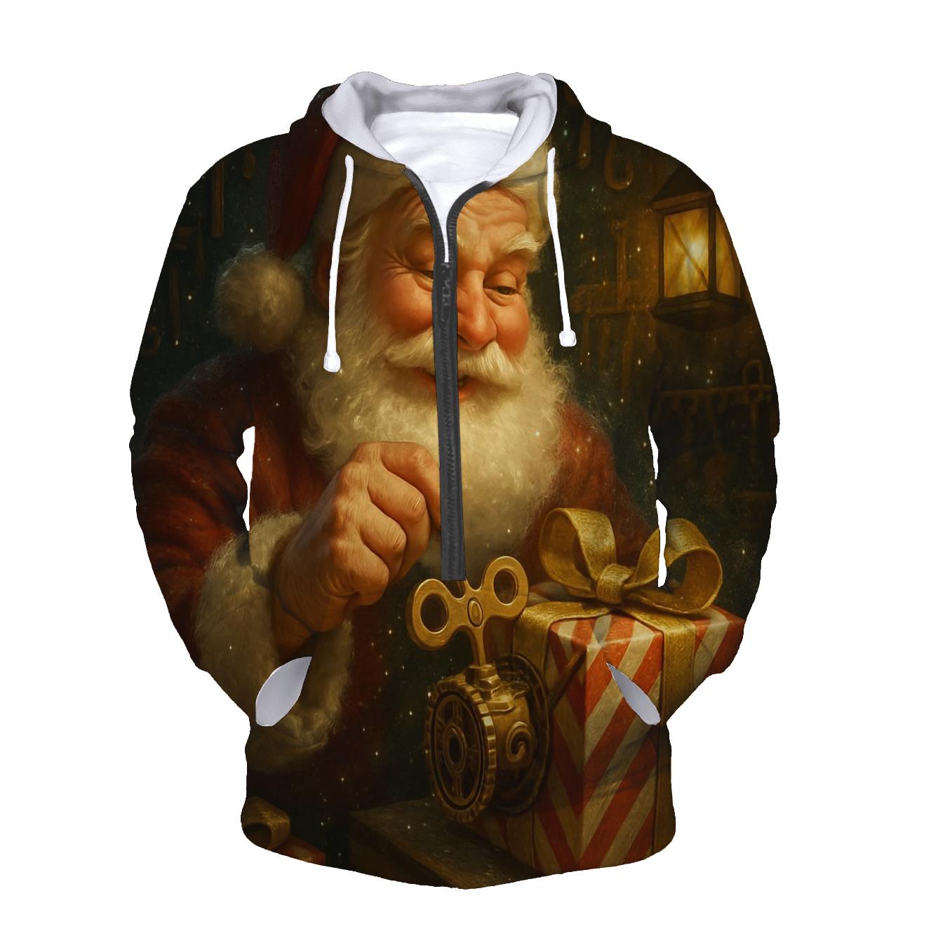Workshop Blizzard Santa With Clockwork Gifts custom hoodies