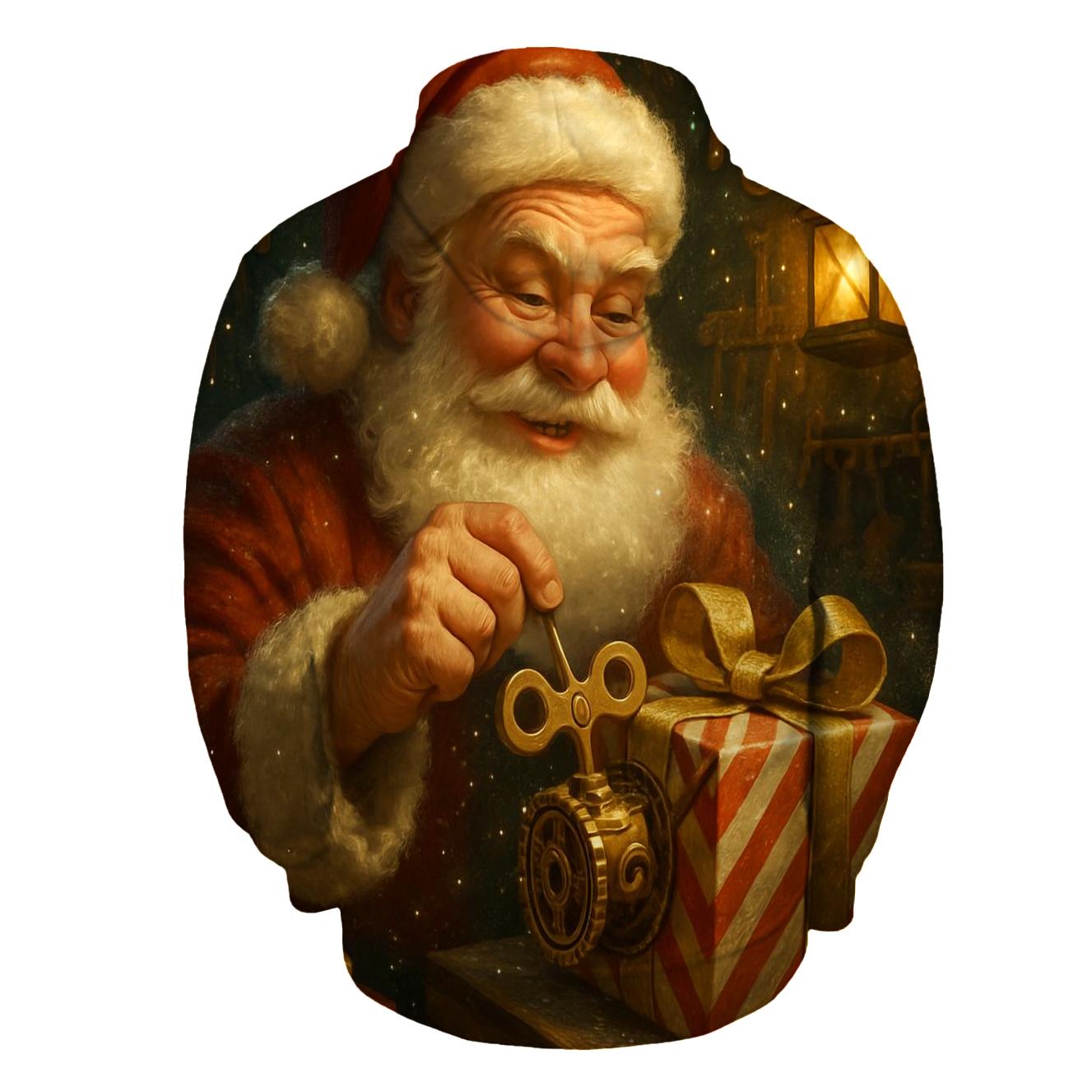 Workshop Blizzard Santa With Clockwork Gifts custom hoodies
