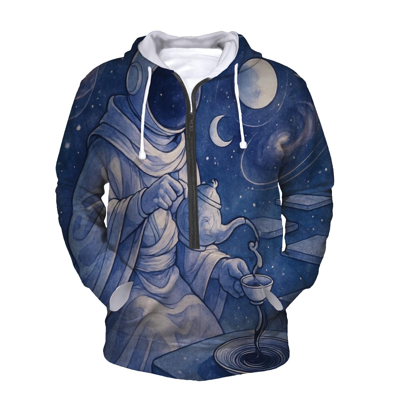 The Black Hole Tea Ceremony lightweight hoodies