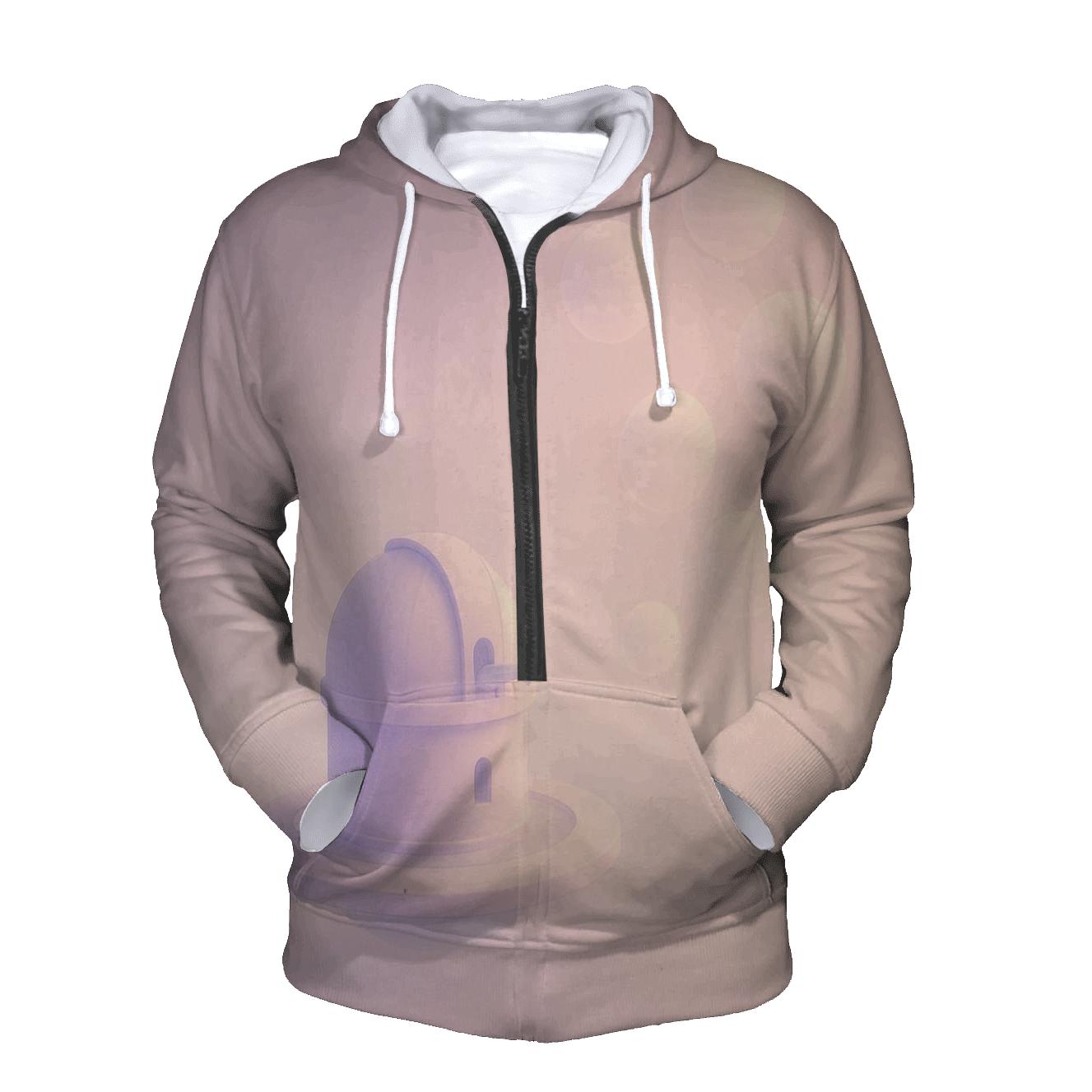 Pastel Mist Observatory custom hoodies