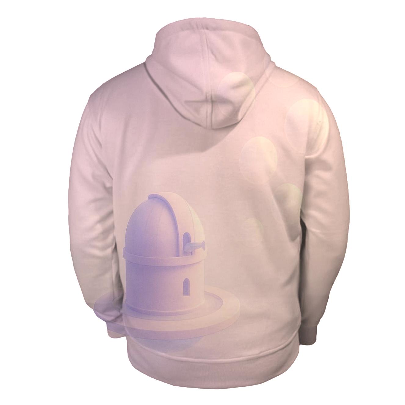 Pastel Mist Observatory custom hoodies