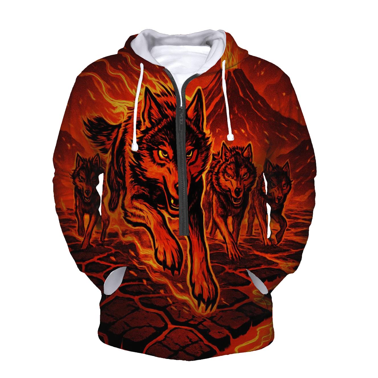 Volcanic Ember Pack Charge custom hoodies
