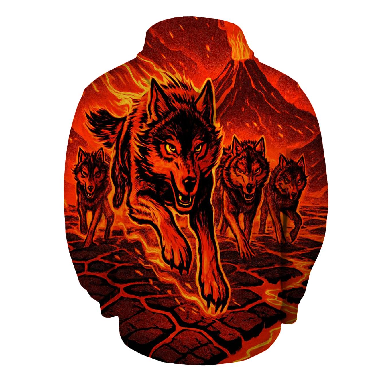 Volcanic Ember Pack Charge custom hoodies