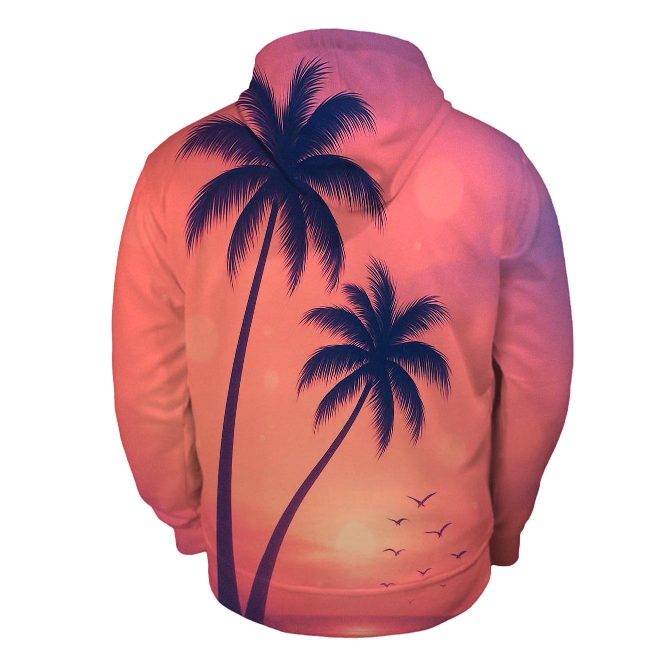 Palm Shadow Waltz lightweight hoodies