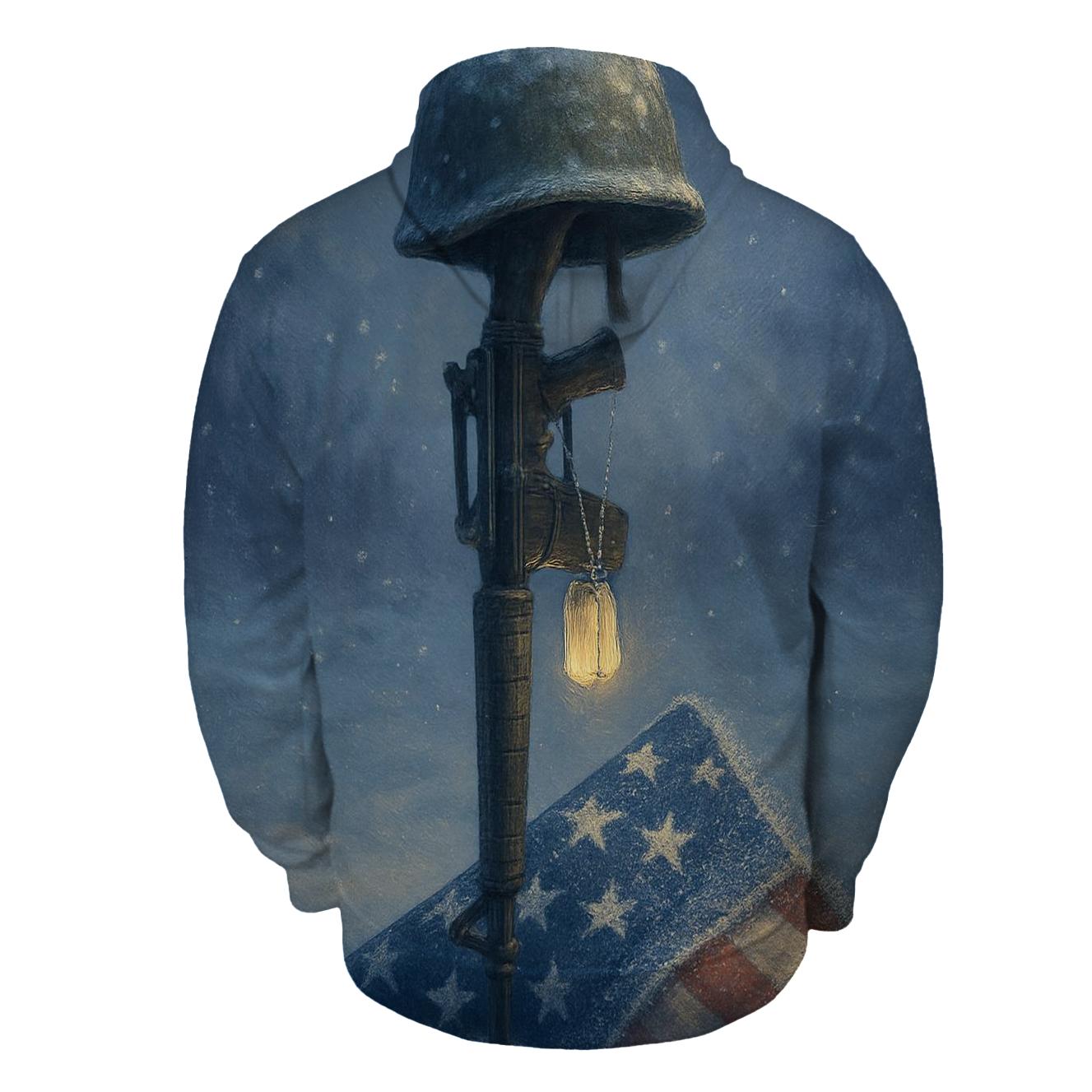 Memorial Lantern In Flag Frost hoodies fashion