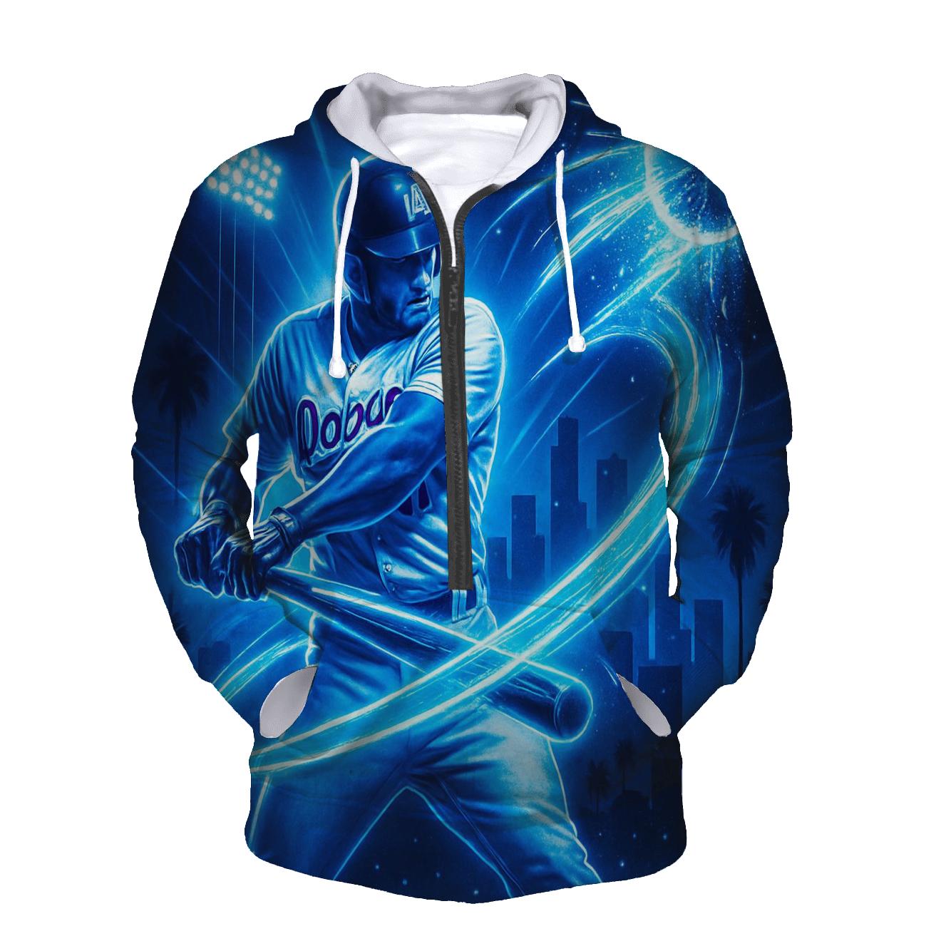 Electric Diamond Breakaway printed hoodies