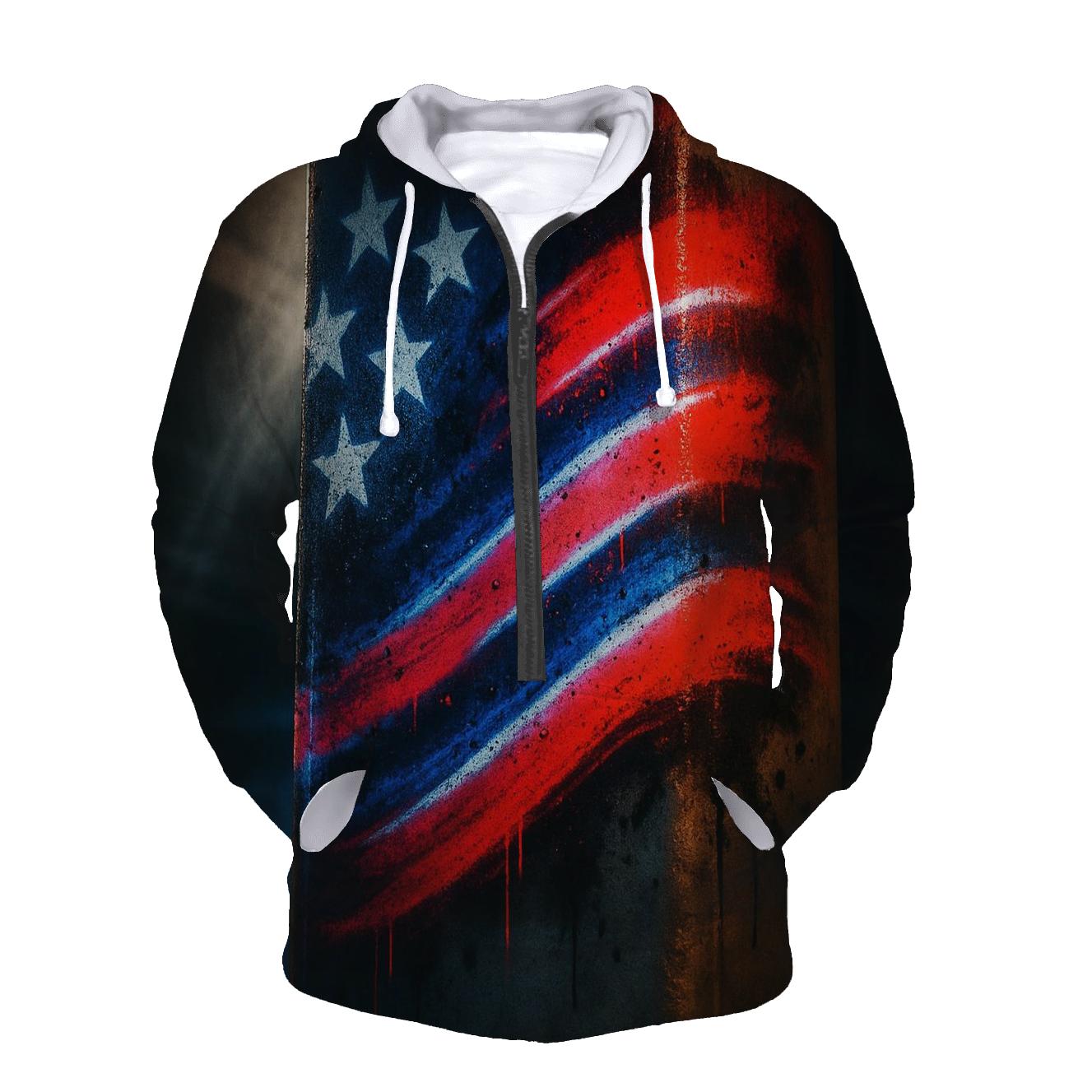 Graffiti Flag Overpass Roar hoodie styles