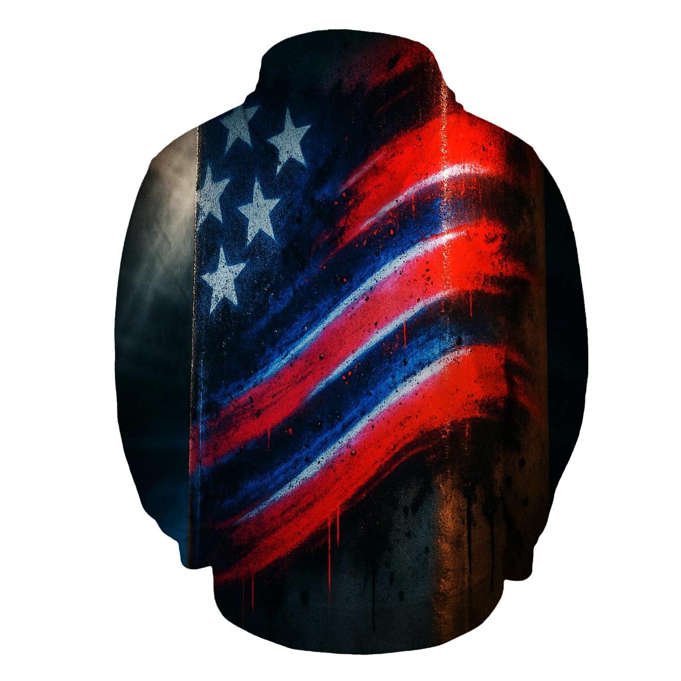 Graffiti Flag Overpass Roar hoodie styles