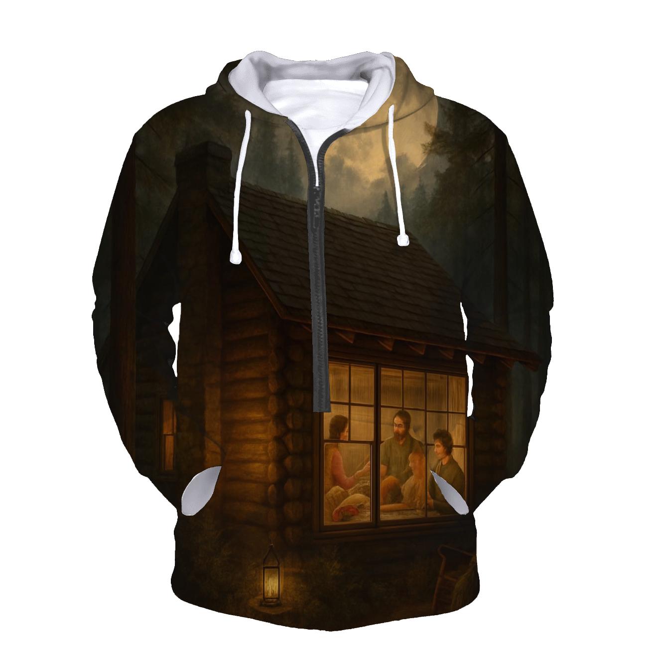 Harvest Moon Cabin Supper lightweight hoodies