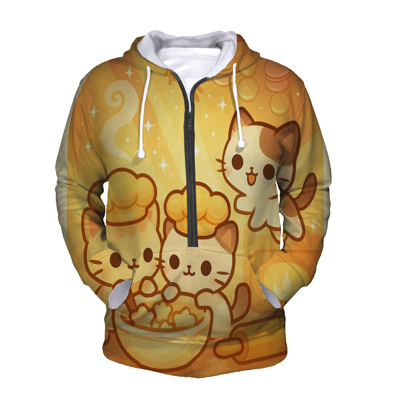 Sunrise Bakery Whisker Sprites premium hoodies
