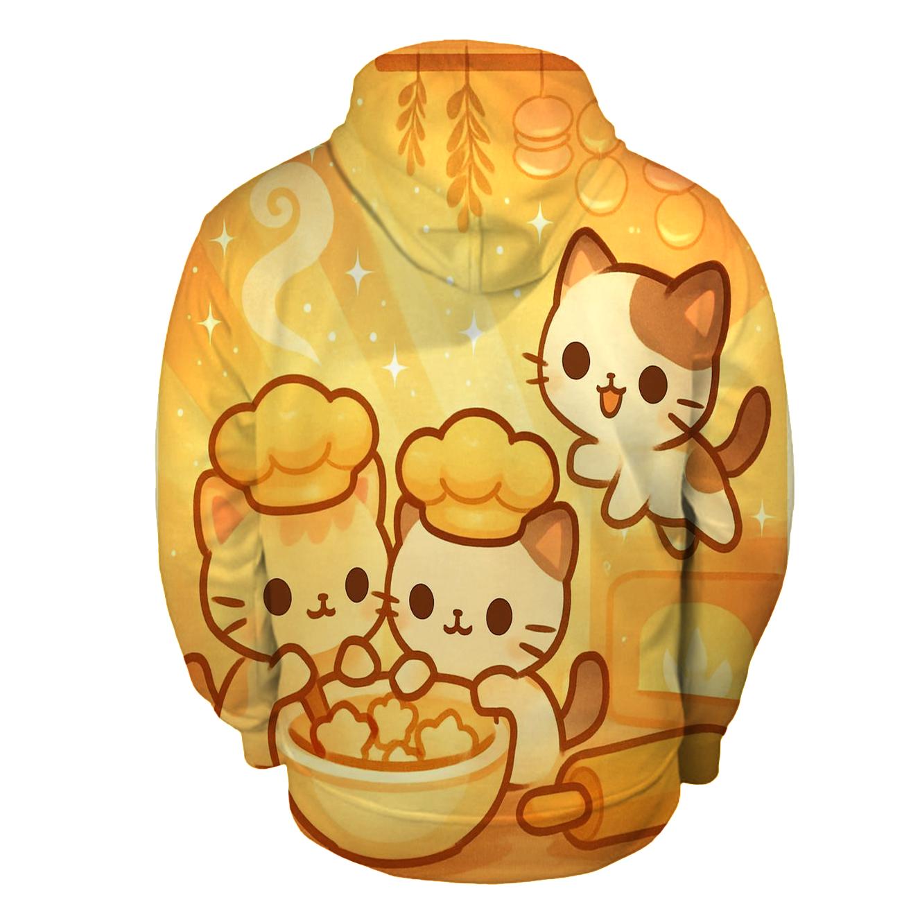 Sunrise Bakery Whisker Sprites premium hoodies