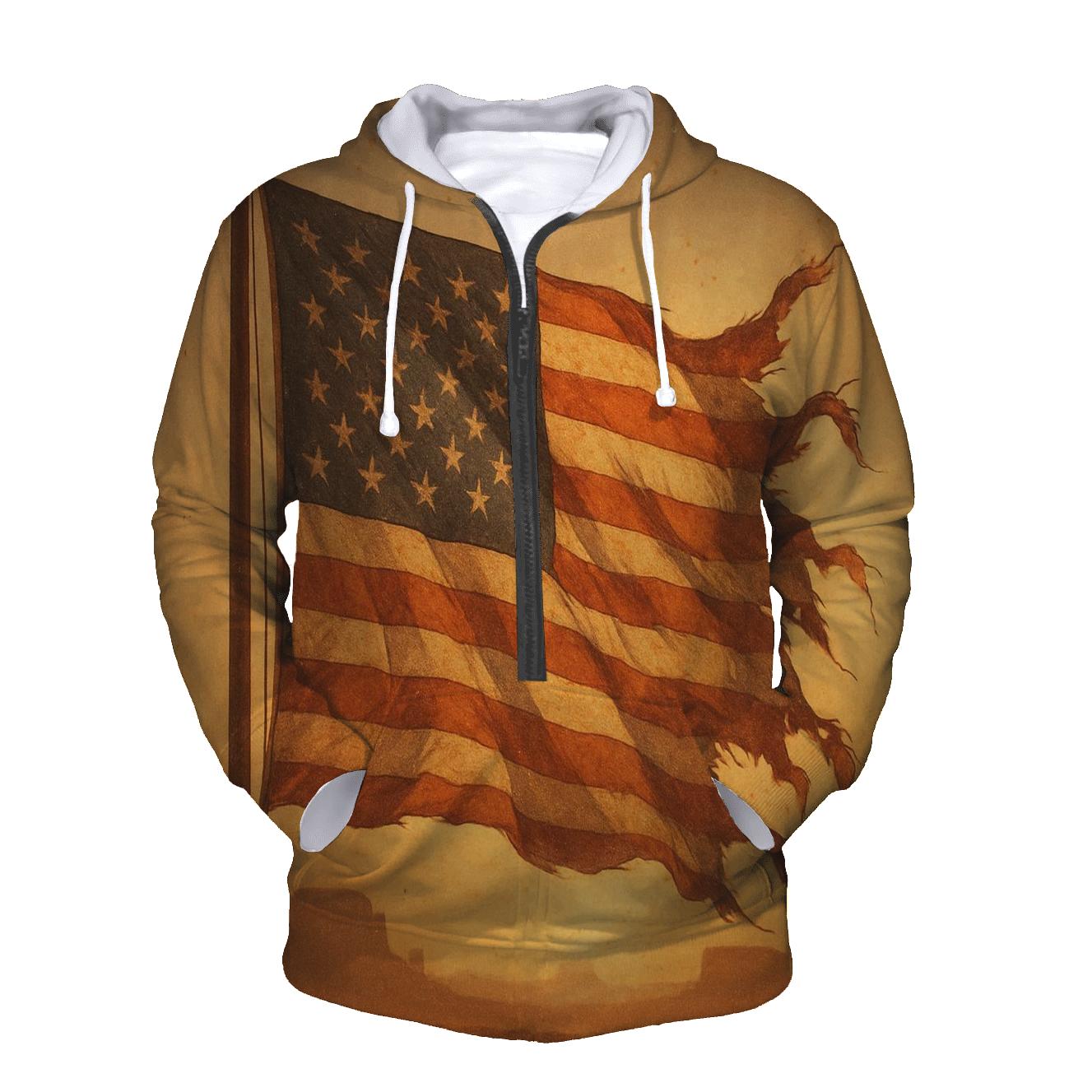 Desert Wind Distressed Glory custom hoodies