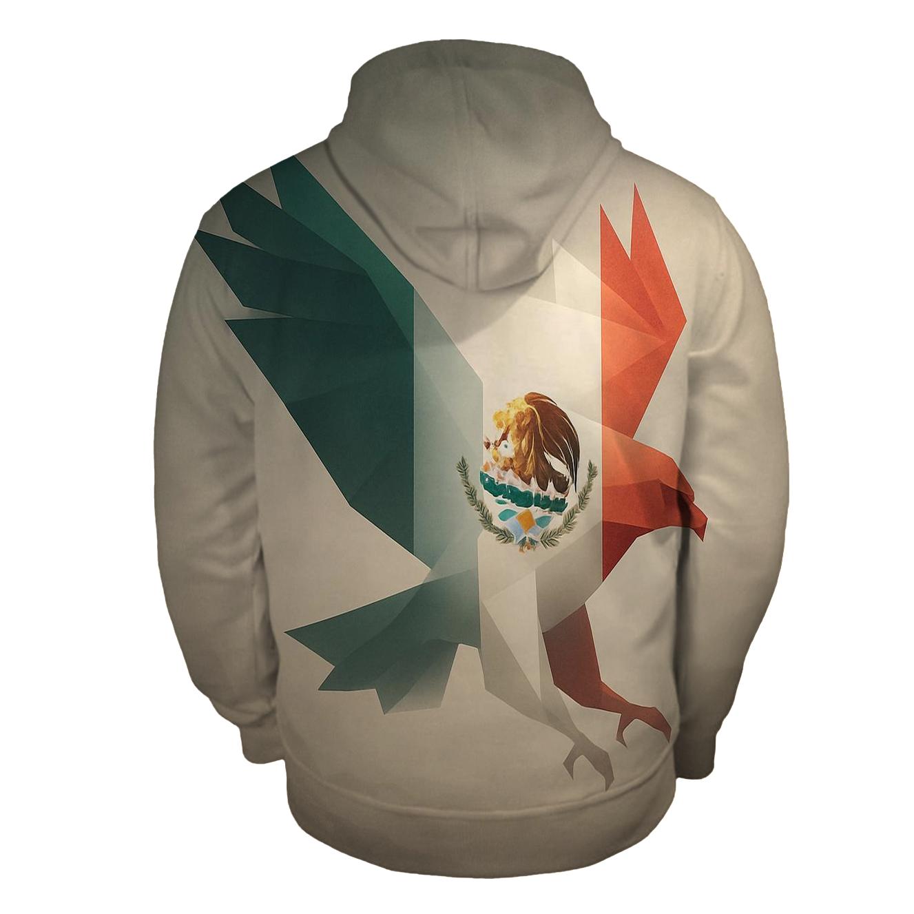 Eagle Overlay Mexico designer hoodies