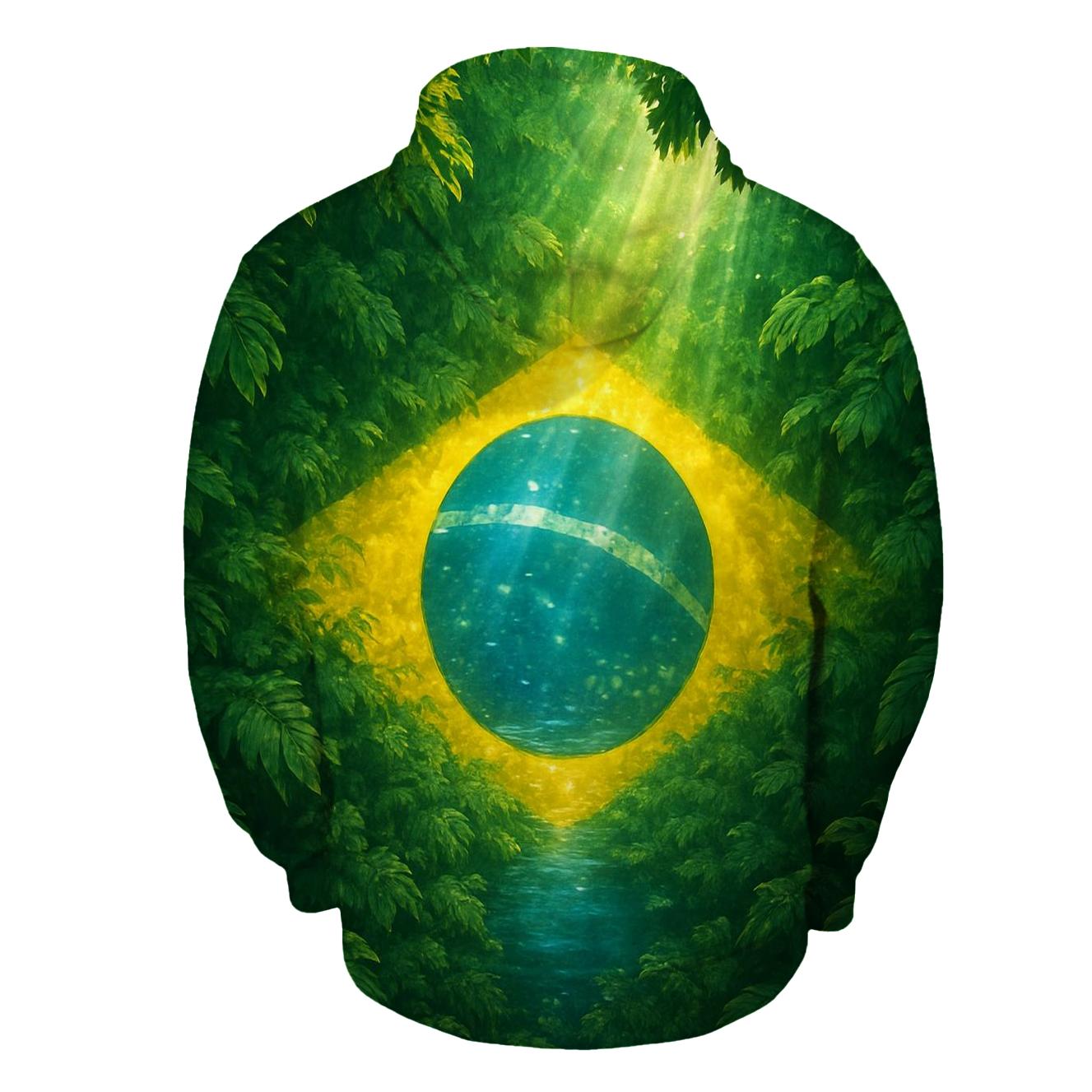 Forest Pulse Brazil premium hoodies