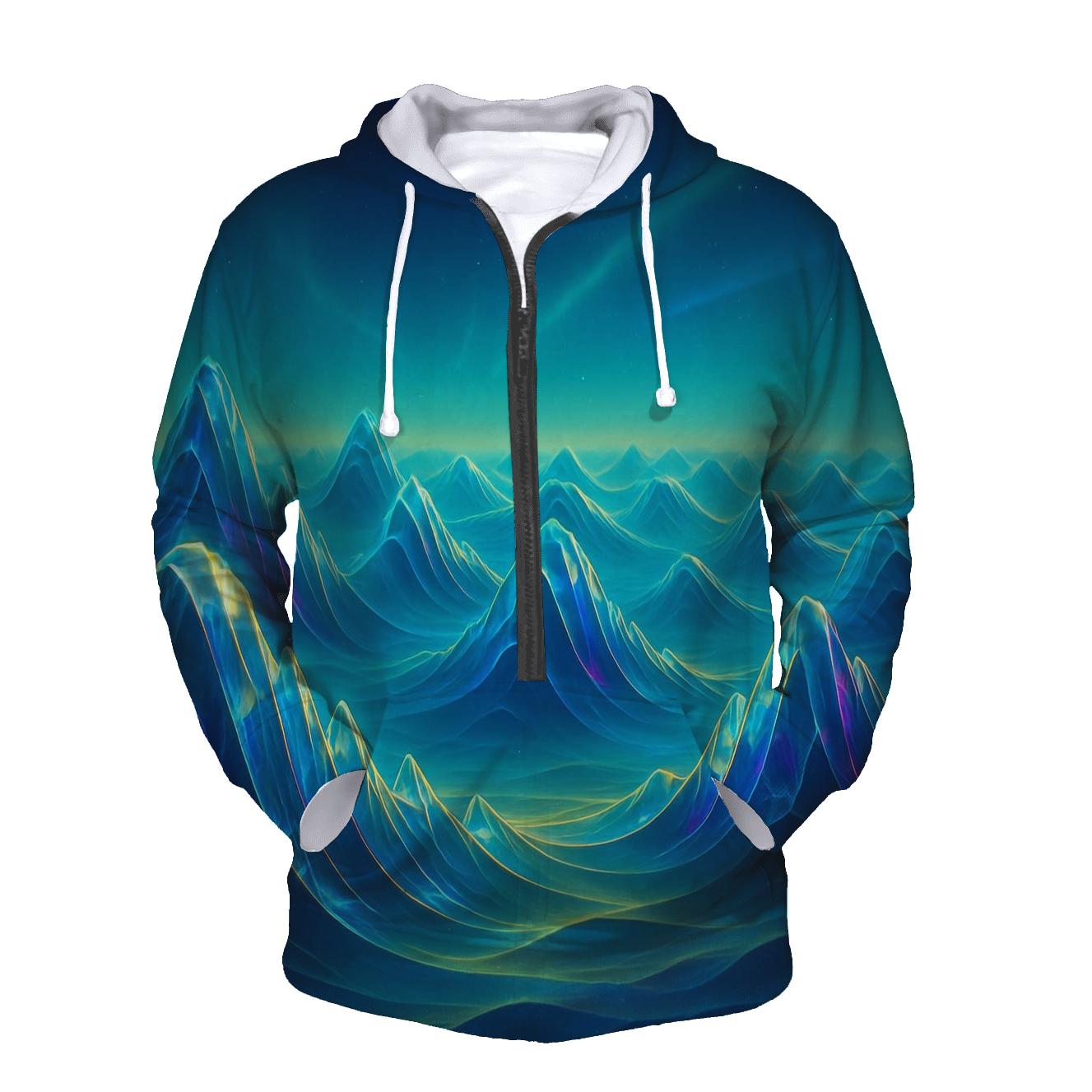 Crystal Dune Frequency designer hoodies