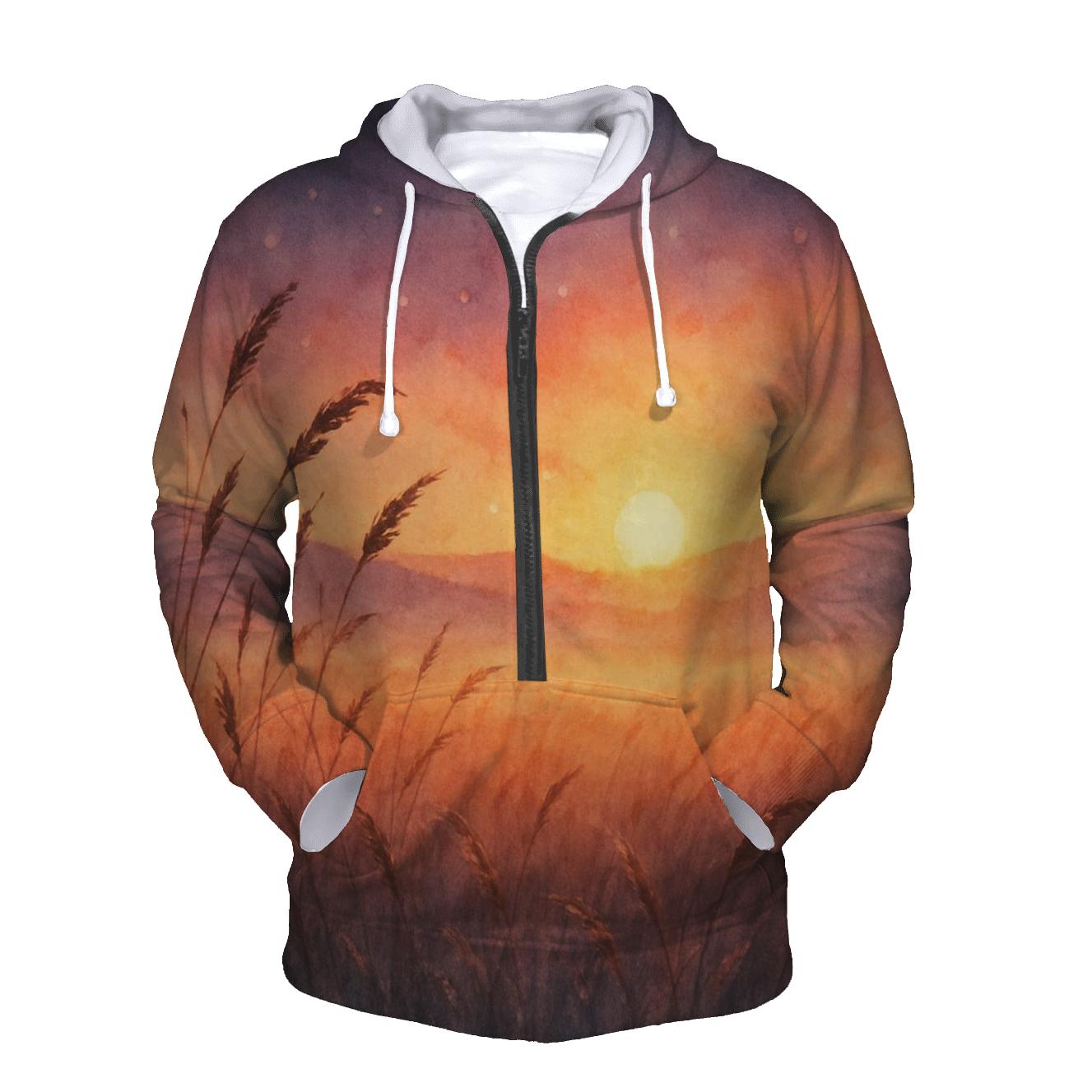 Meadow Haze Sunfall designer hoodies