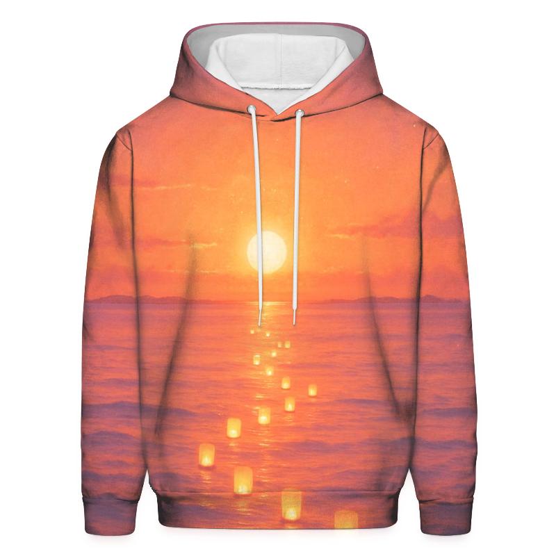 Lantern Reef Sundown hoodie designs