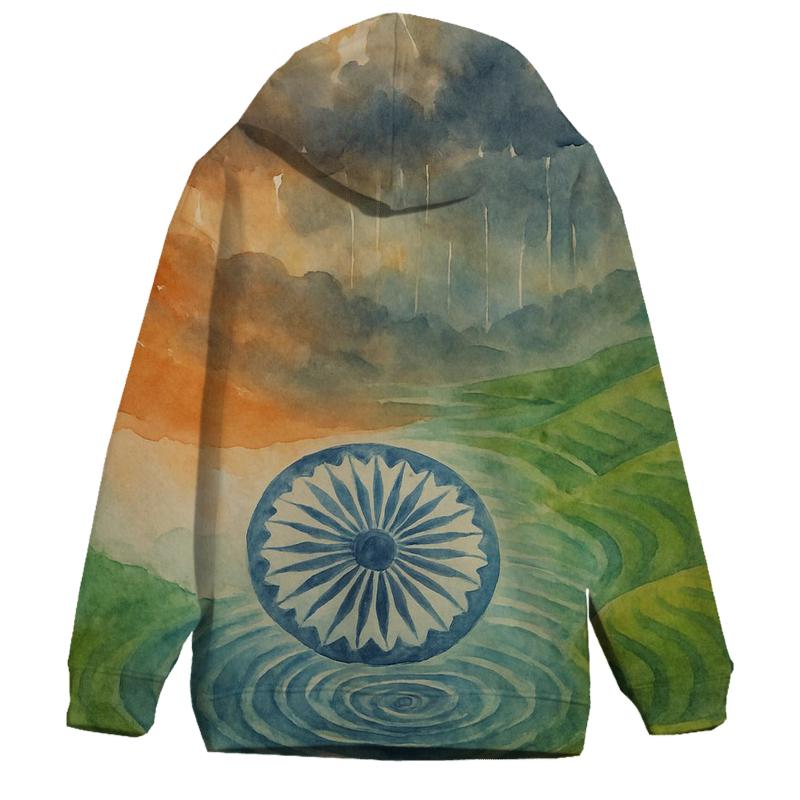 Saffron Monsoon India graphic hoodies