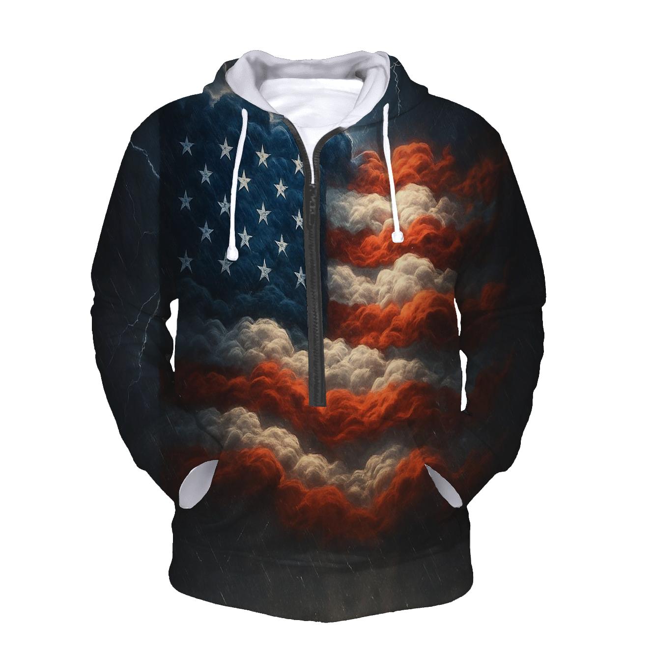 Stormfront Stripes Lightning hoodie designs