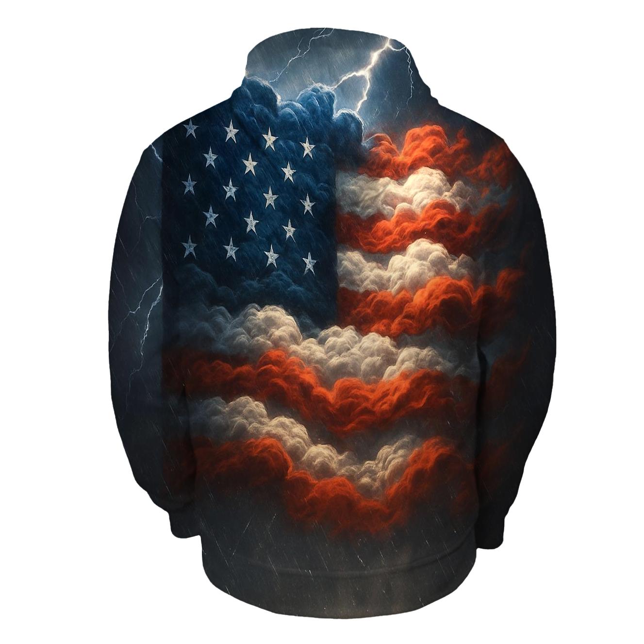 Stormfront Stripes Lightning hoodie designs