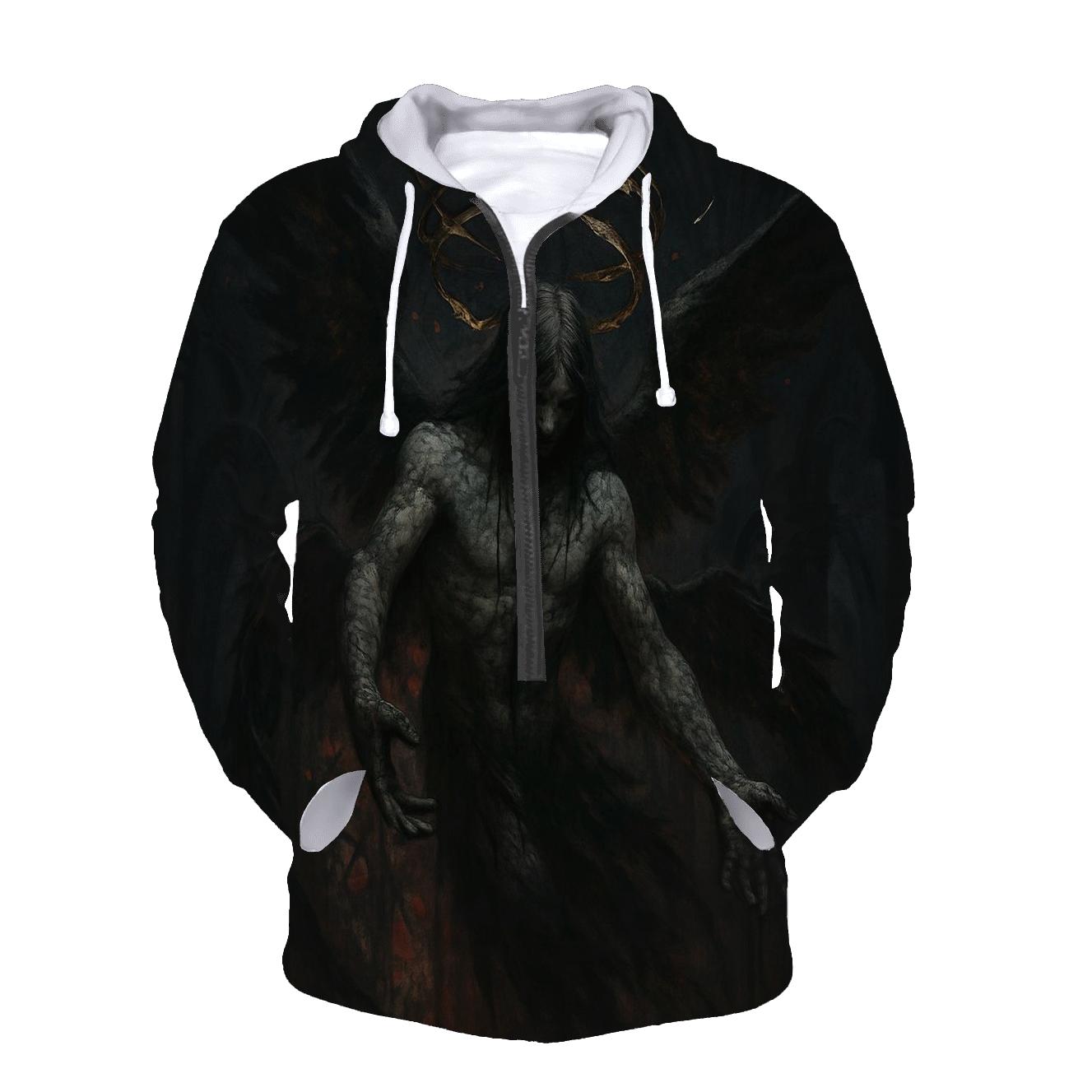 Cathedral Of The Fallen Halo embroidered hoodies