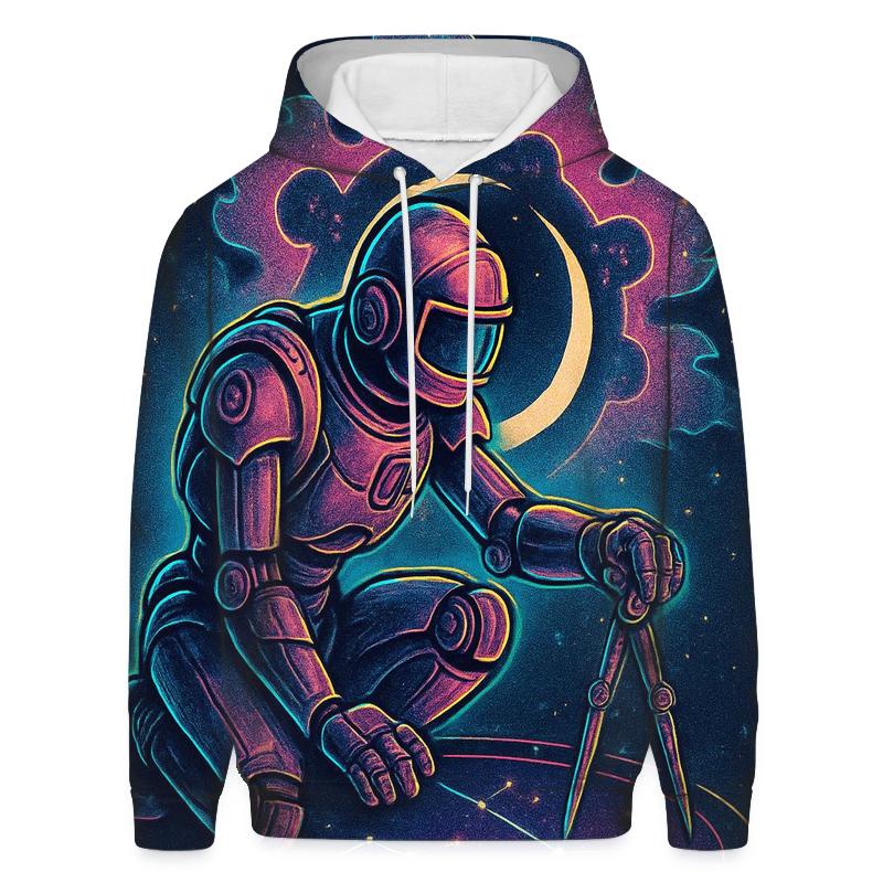 Clockwork Nebula Cartographer zip-up hoodies