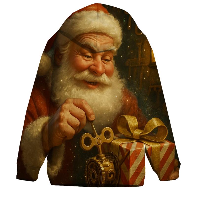 Workshop Blizzard Santa With Clockwork Gifts hoodie designs