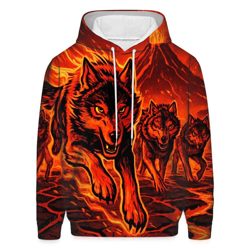 Volcanic Ember Pack Charge custom hoodies