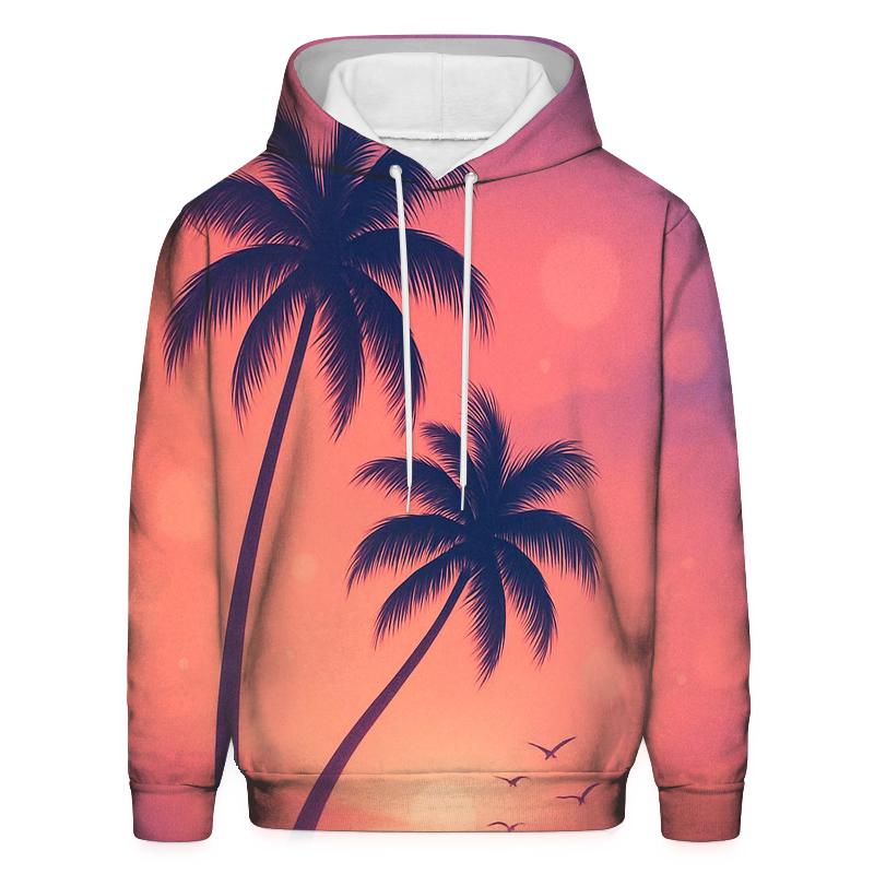 Palm Shadow Waltz lightweight hoodies