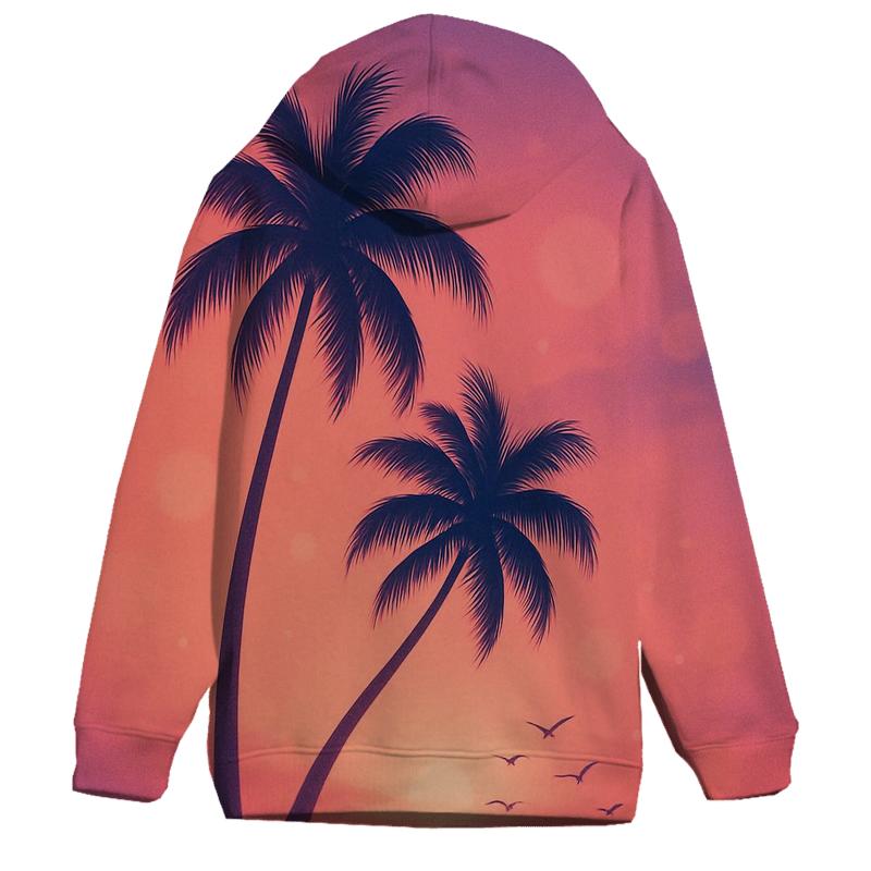 Palm Shadow Waltz lightweight hoodies
