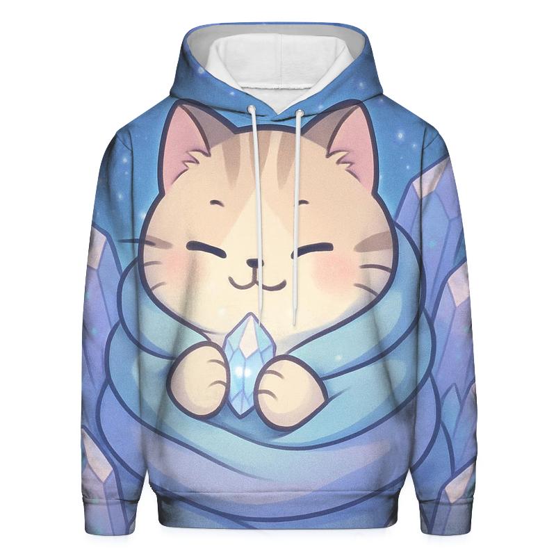 Crystal Cave Cozy Blanket Cat hoodie trends