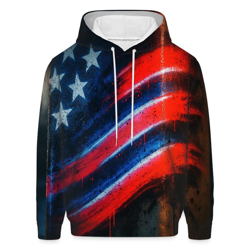 Graffiti Flag Overpass Roar hoodie designs