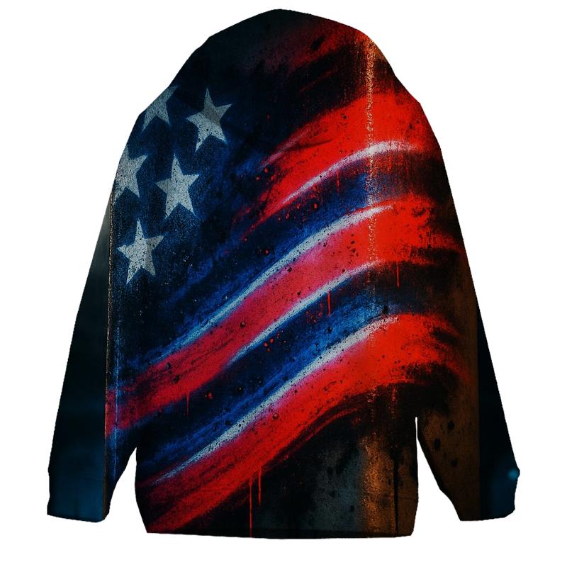 Graffiti Flag Overpass Roar hoodie designs