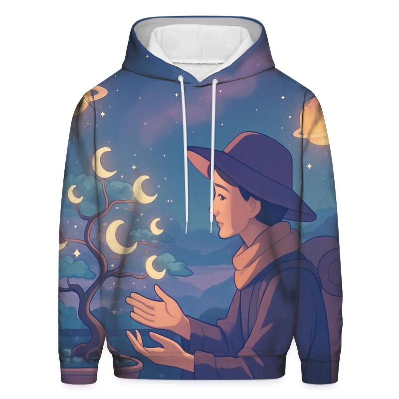 Garden Of Orbiting Lantern Moons hoodie trends