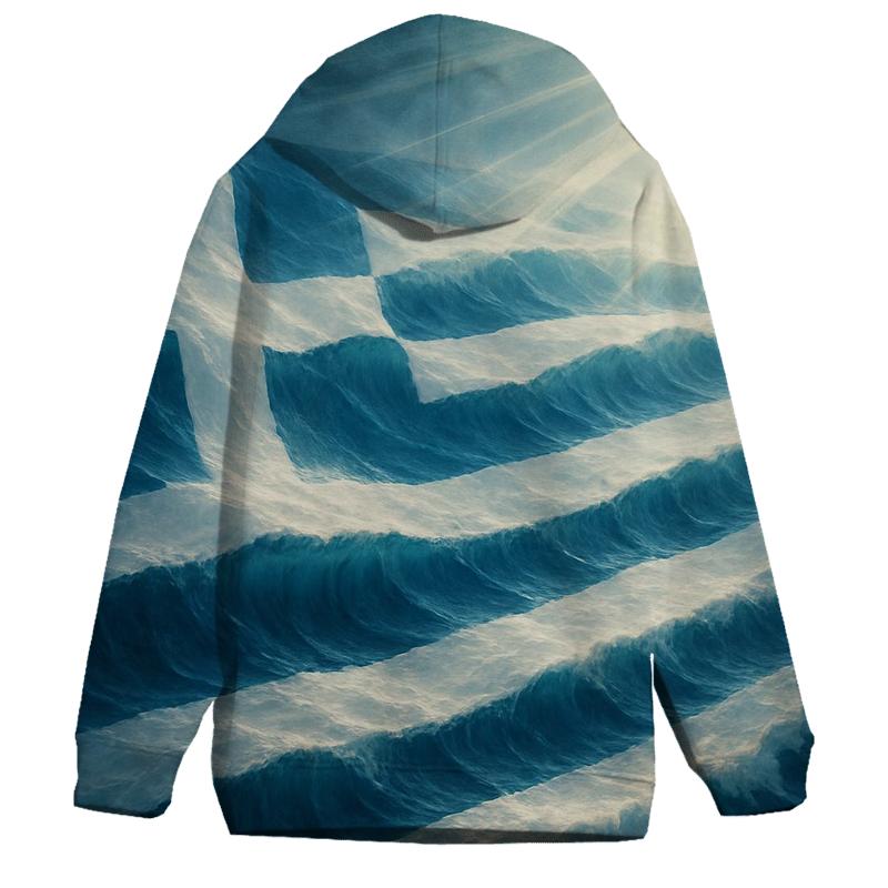 Ocean Fold Greece zip-up hoodies