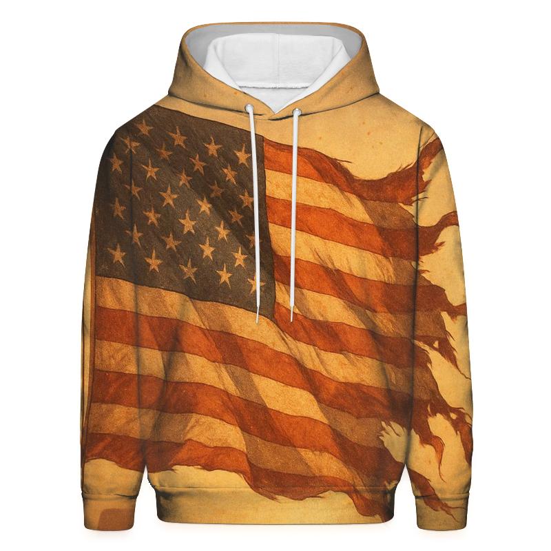 Desert Wind Distressed Glory lightweight hoodies