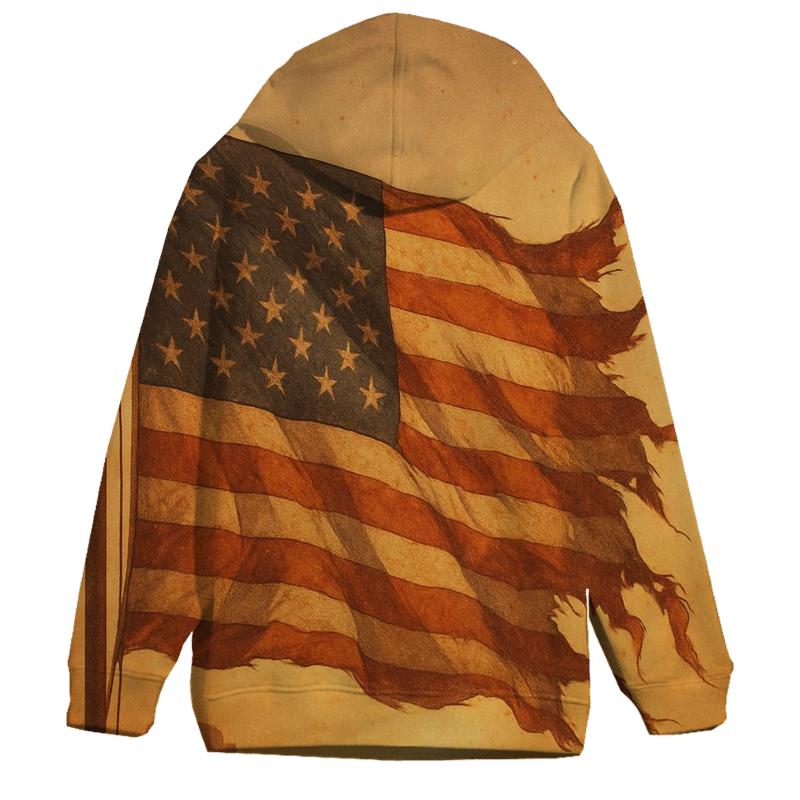 Desert Wind Distressed Glory lightweight hoodies